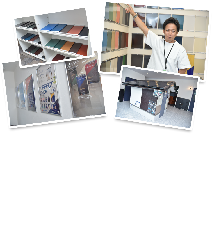 ショールーム情報 営業時間8時～17時、事前予約で土日も営業